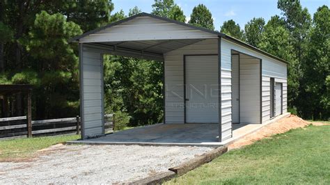 attached metal carport to house|enclosing carport attached to house.